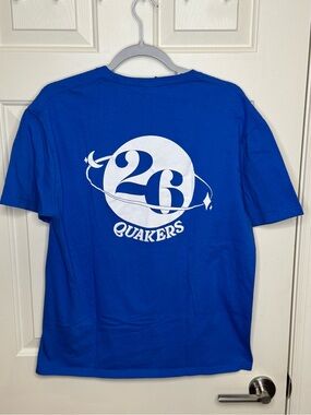 Vintage UPenn Quakers Graphic T-Shirt - Blue L